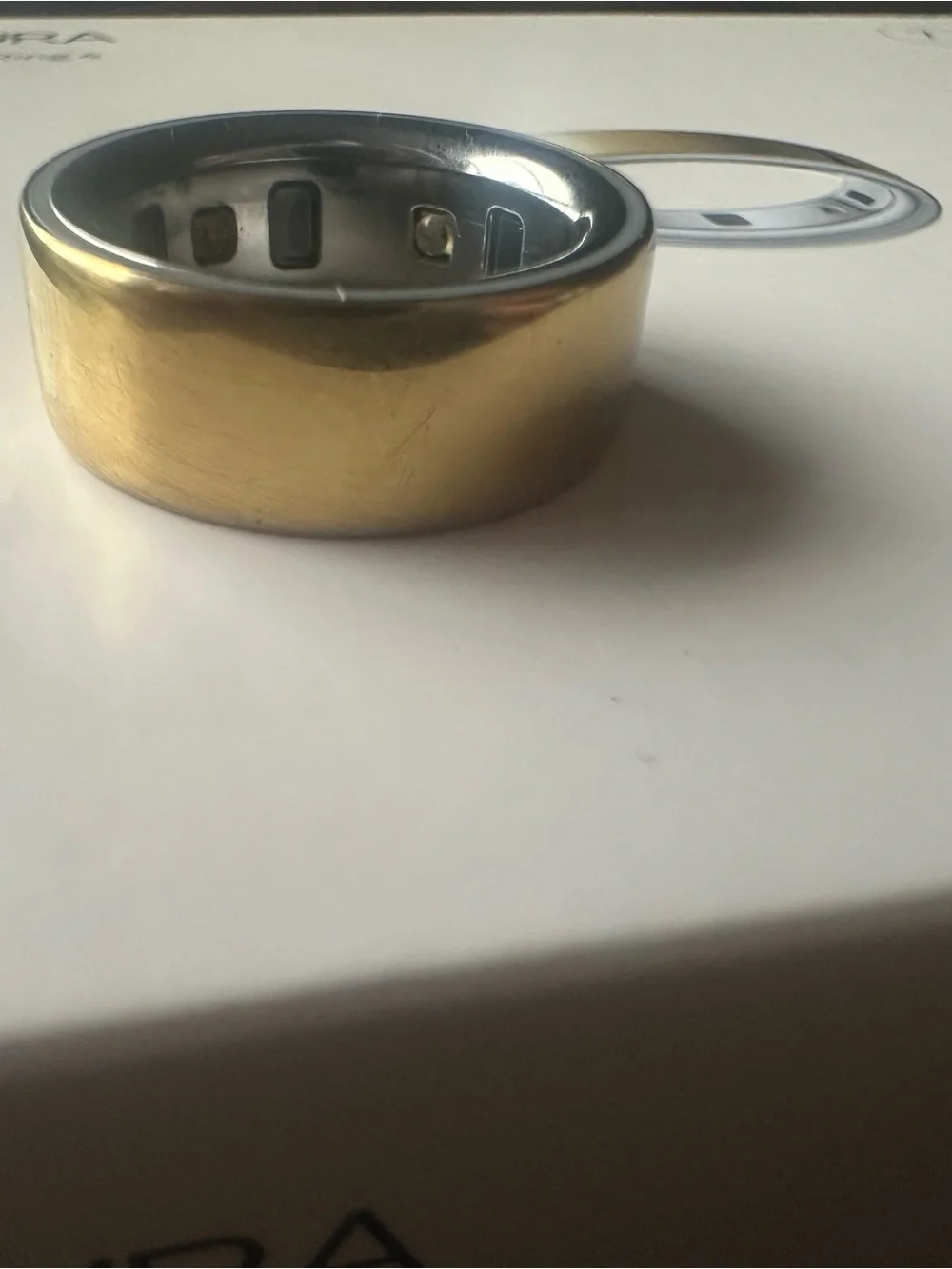 Oura Ring 4 Starter Kit - Gold Size 7